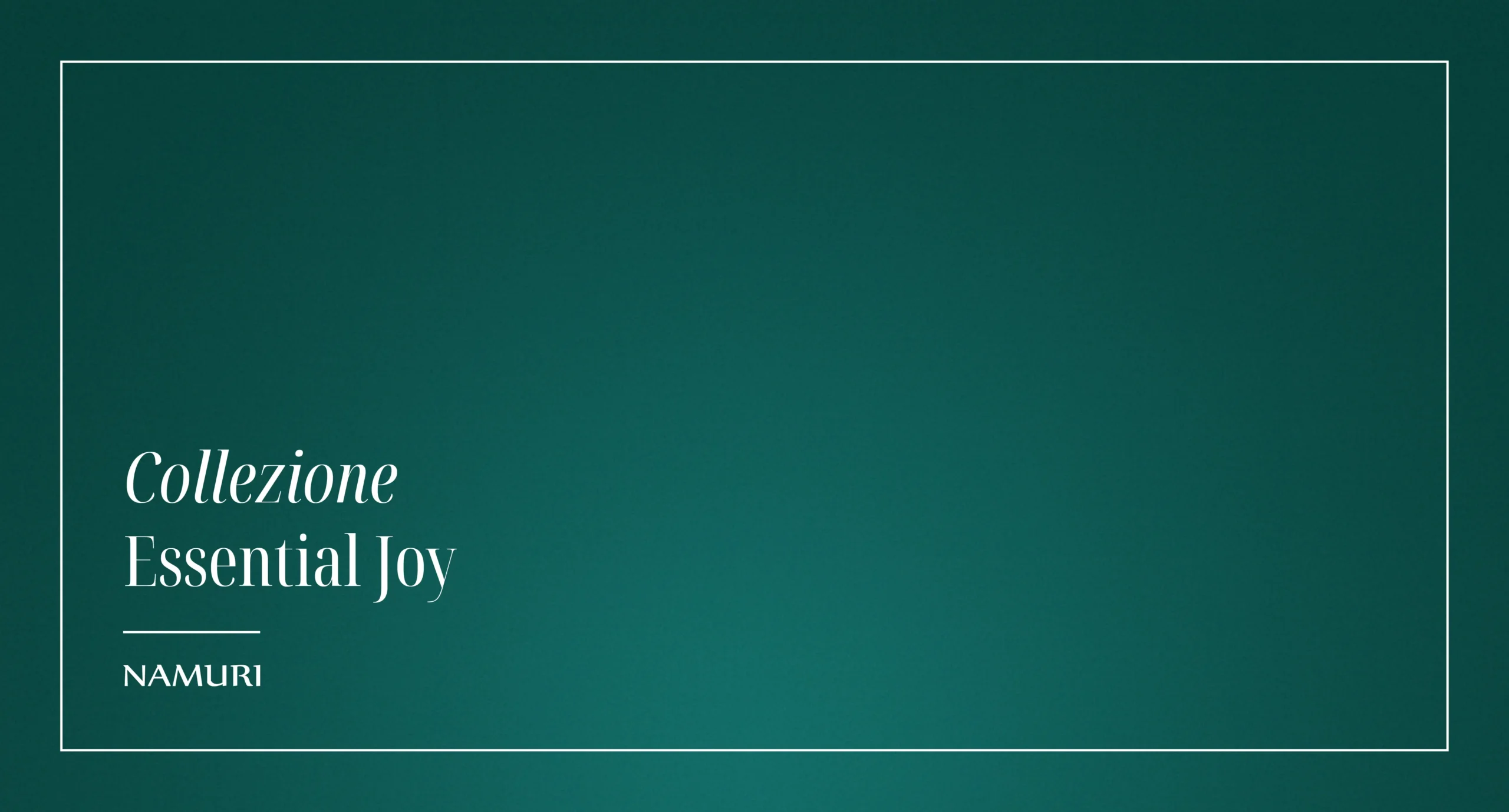 Copertina Essential Joy