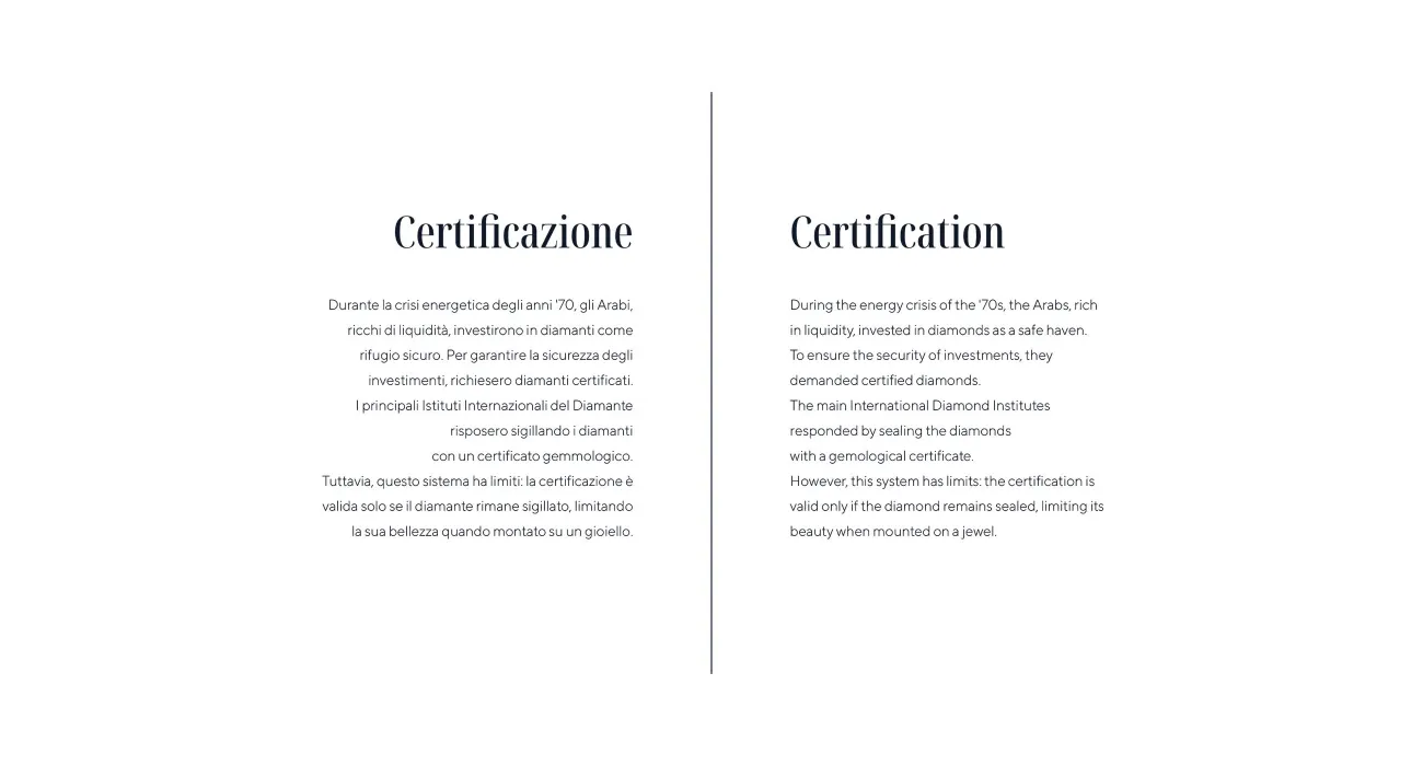 CERTIFICAZIONE