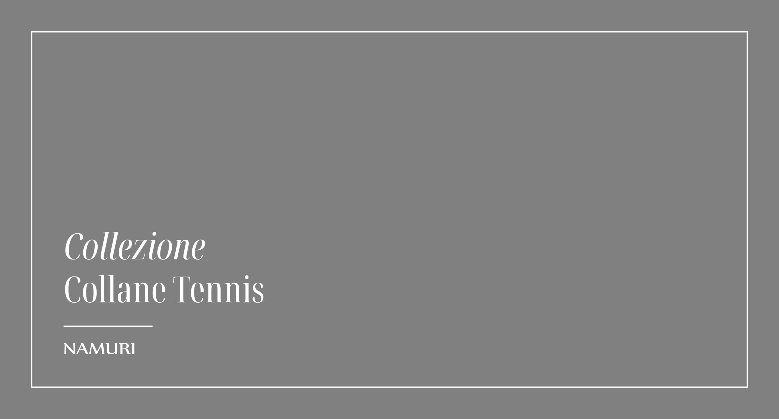 COPERTINA COLLANE TENNIS