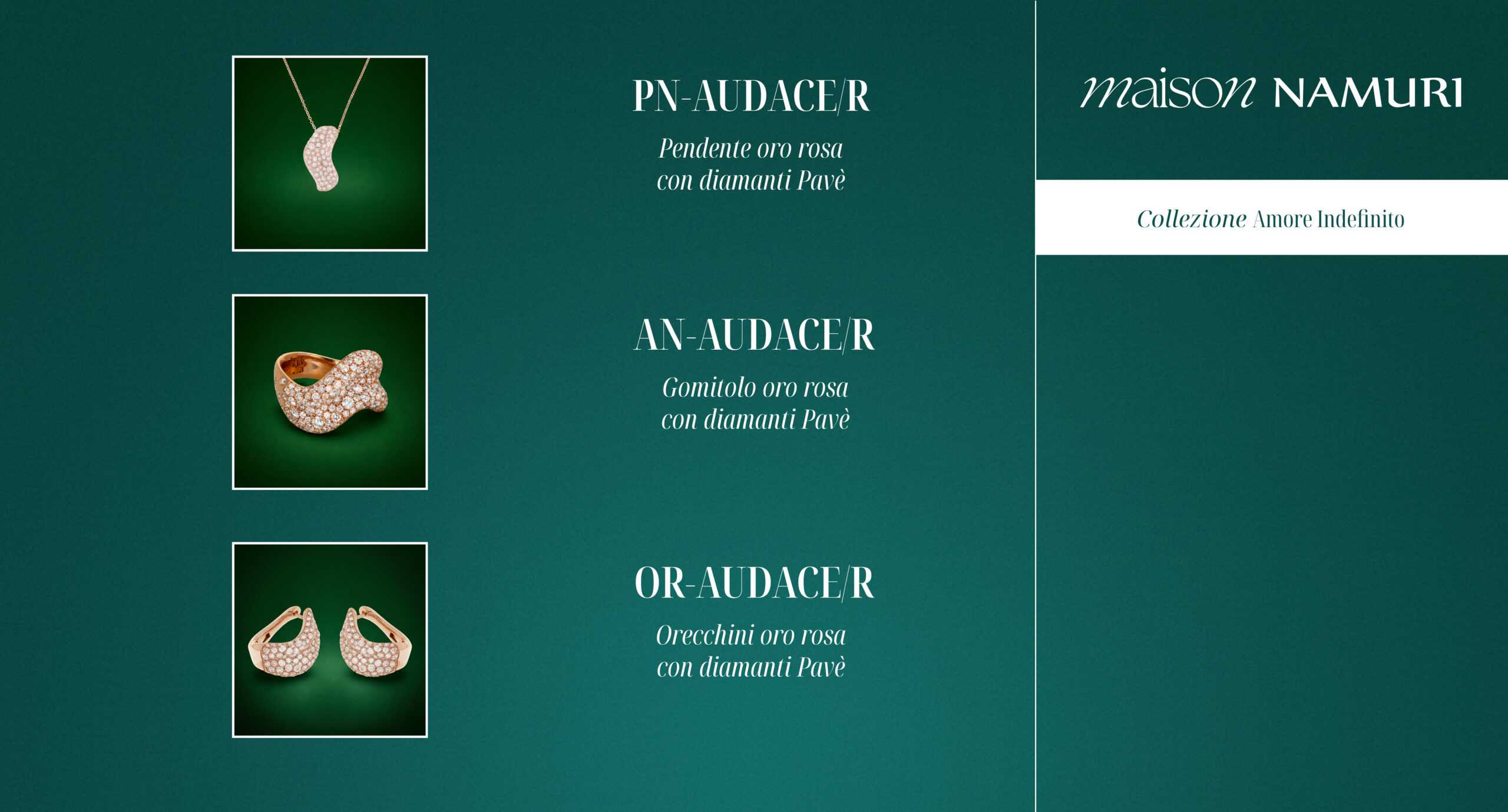 PN-AUDACE/R, AN-AUDACE/R, OR-AUDACE/R