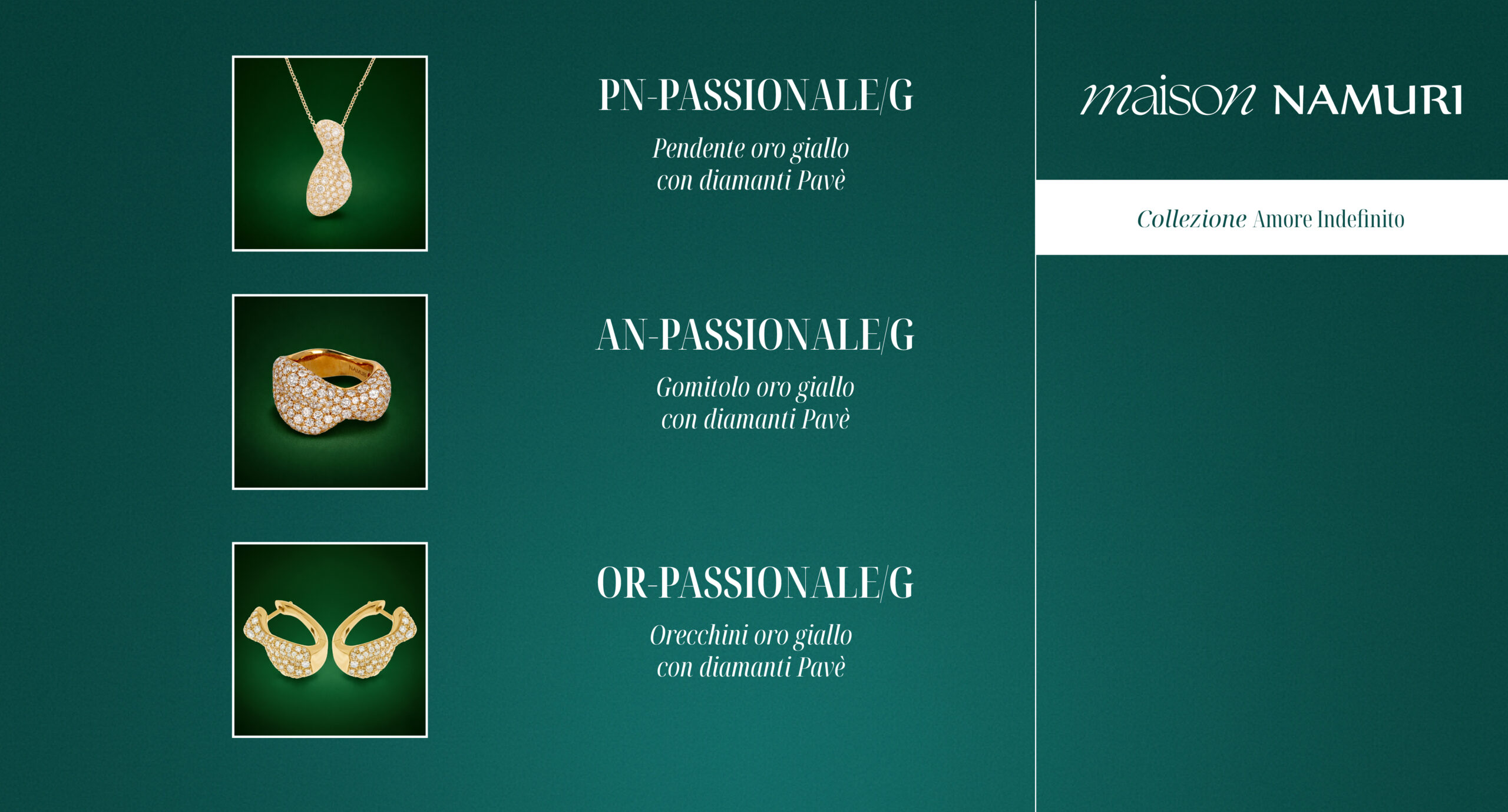 PN-PASSIONALE/G, AN-PASSIONALE/G, OR-PASSIONALE/G