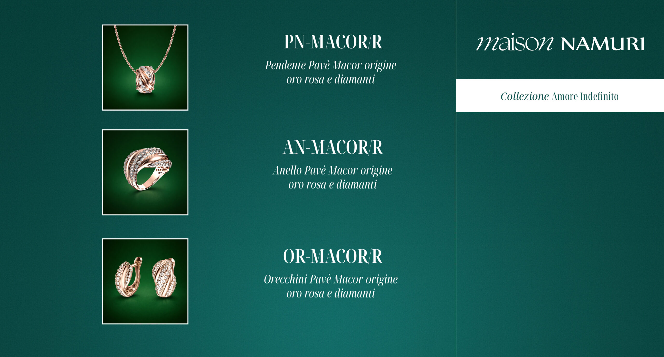 PN-MACOR/R, AN-MACOR/R, OR-MACOR/R